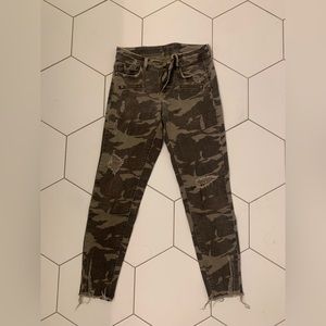 Zara Skinny Jeans - Camo